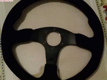 Vendo volante plano ems de piel vuelta diametro 350mm