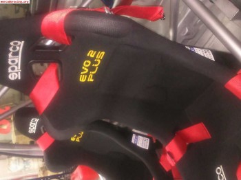 Cambio baquet sparco con homologacion