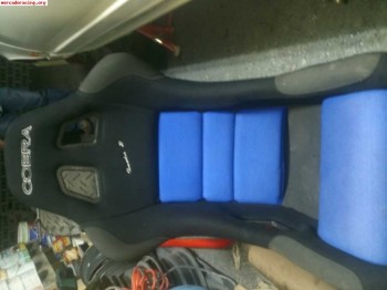 2 baquets de fibra cobra