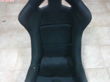 Backet gp race light. sin homologación y arnes 4p. gp race