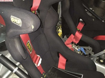 Bacquets omp hts fiberglass (con homologación vigente)