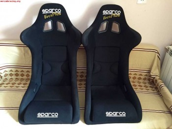 Vendo 2 backets sparco evo 2 plus buen estado 