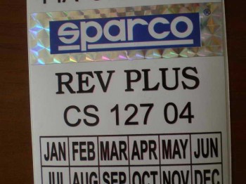 Pegatina decorativa con holograma