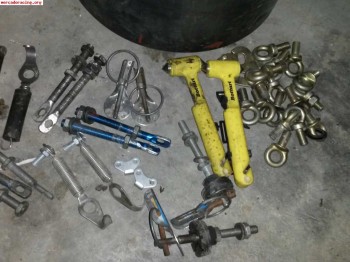 Vendo material variado preparacion coche rallye