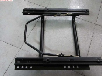 Vendo base sparco   guia corredera para baquet de peugeot 20