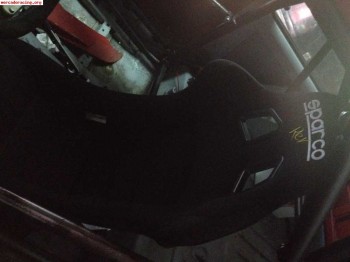 Baquets fibra sparco rev plus homologación fía vigente