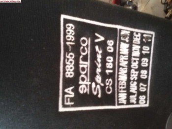 Sparco sprint y arnes omp