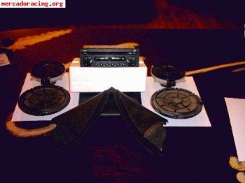 Vendo equipo de sonido de serie de peugeot 206 gti