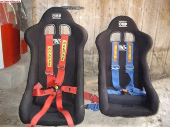 2 bakets omp tubulares  arnés