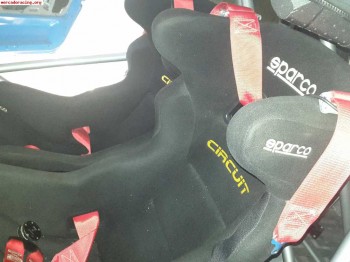 Baquets sparco circuit impecables 