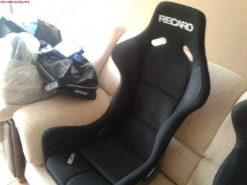 Baquets recaro de carbono
