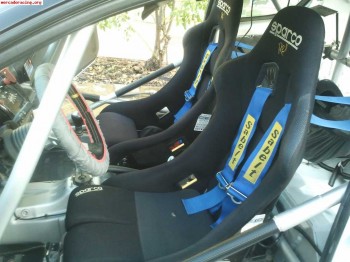 Baquets de carbono sparco