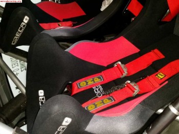  vendo asiento oreca  con orejeras 