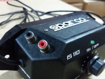 Vendo centralita sparco con jack externo