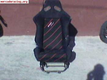 Vendo semibaquet con guias para opel corsa