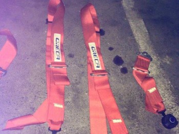 Pareja de arneses oreca 4 puntos