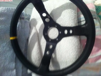 Volante desplazadoo negro.cambio por centralita stilo