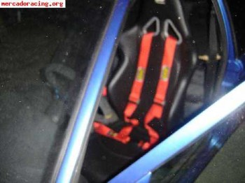 Baket reclinable de cuero omp mejor que nuevo