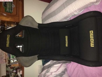 Baquets momo fibra kevlar-carbon 