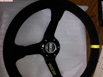 Volante desplazao sparco 