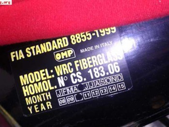 Bakets omp wrc fiberglass