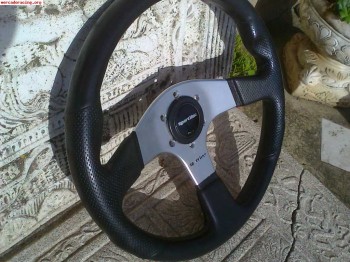 Volante sportline plano 350mm diametro