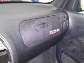 Guantera tapizada terciopelo saxo vts