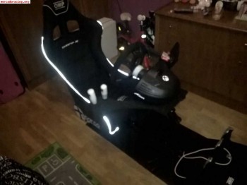 Playseat para pc y xbox one com volante tx racing. naquet ho