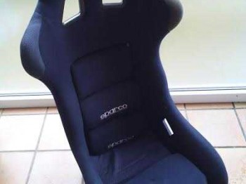 Pareja baquets sparco evo fibra