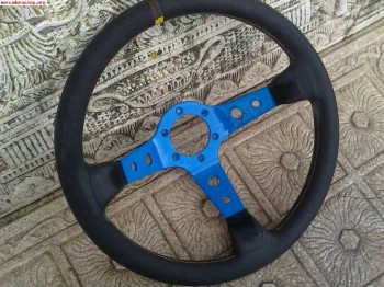 Volante omp original desplazado 3 brazos 