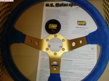 Volante omp corsica azul nuevo