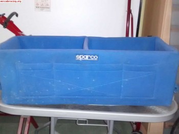 Cajón  porta-cascos sparco