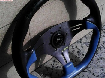 Volante luisi plano como nuevo