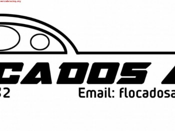 Flocados de salpicadero techos puertas piezas