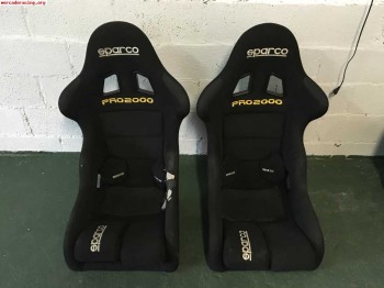 Se venden baquest sparco pro2000