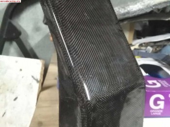 Consola central de carbono tipo ford fiesta r5