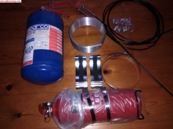 Extincion sparco manual completa,mas extintor de mano.