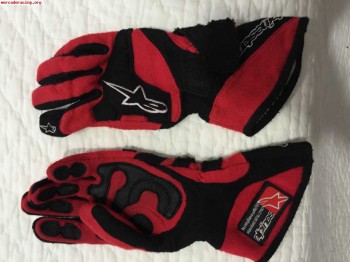 Buzo y guantes alpinestars