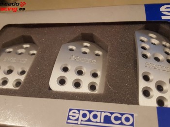 Pedales sparco aluminio