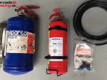 Kit extinción automática y manual