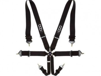 Arneses gp-race  6 pts 3 /3  pro negro