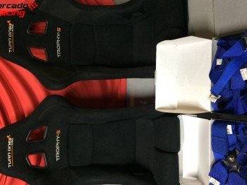 Pareja  backets y arneses caducidad !!!2021!!!