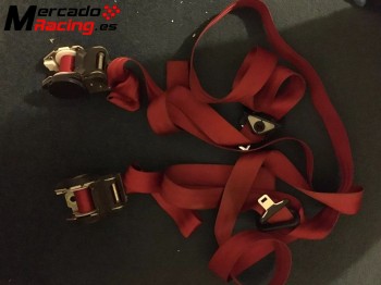 Cinturones delanteros peugeot 106 rallye.