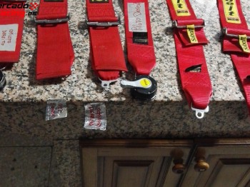 Arneses omp y sabelt de 4 puntos.