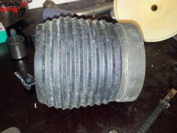 Volante desplazado y piña.