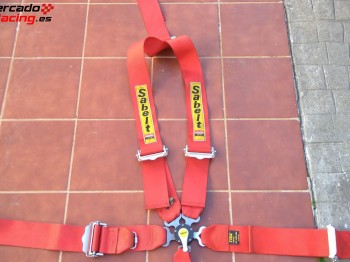 Lote 8 arneses de 6 puntos cierre aviacion, anchos y validos