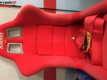  pareja backets y arneses sábelt caducados 