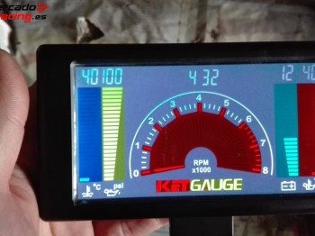 Pantalla multifuncion rpm temperatura presion de aceite...