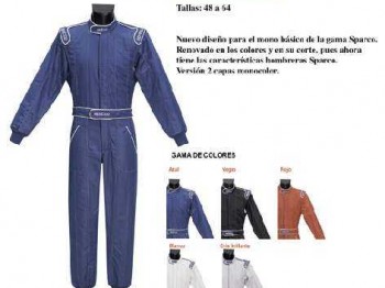 Mono sparco sprint homologado 2006