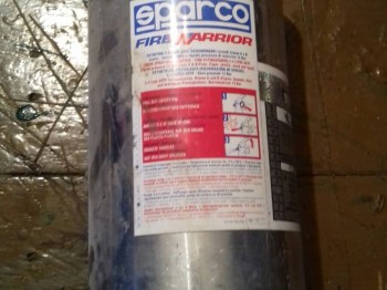 Estintor sparco 